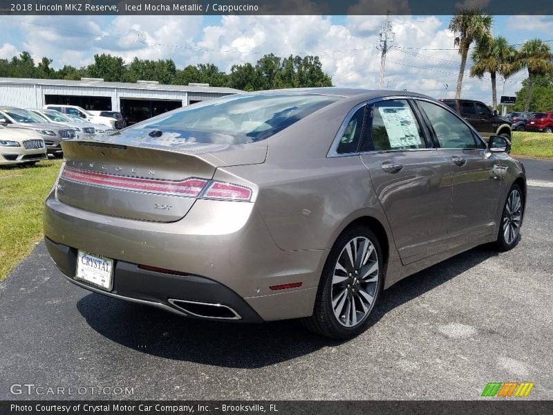 Iced Mocha Metallic / Cappuccino 2018 Lincoln MKZ Reserve