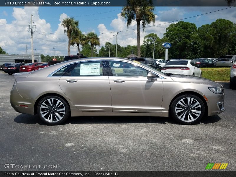 Iced Mocha Metallic / Cappuccino 2018 Lincoln MKZ Reserve