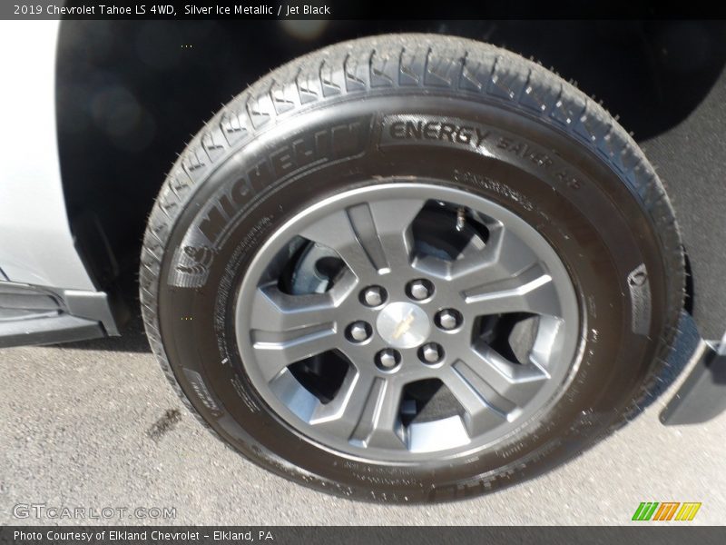 Silver Ice Metallic / Jet Black 2019 Chevrolet Tahoe LS 4WD