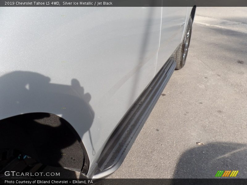Silver Ice Metallic / Jet Black 2019 Chevrolet Tahoe LS 4WD