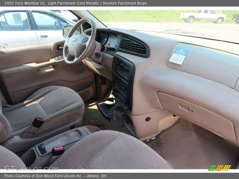 Light Parchment Gold Metallic / Medium Parchment Beige 2002 Ford Windstar LX