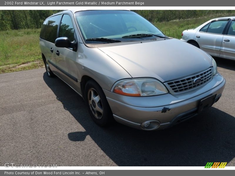 Light Parchment Gold Metallic / Medium Parchment Beige 2002 Ford Windstar LX