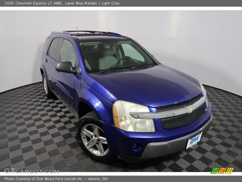 Laser Blue Metallic / Light Gray 2005 Chevrolet Equinox LT AWD
