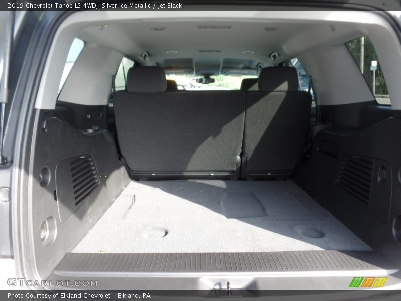 Silver Ice Metallic / Jet Black 2019 Chevrolet Tahoe LS 4WD