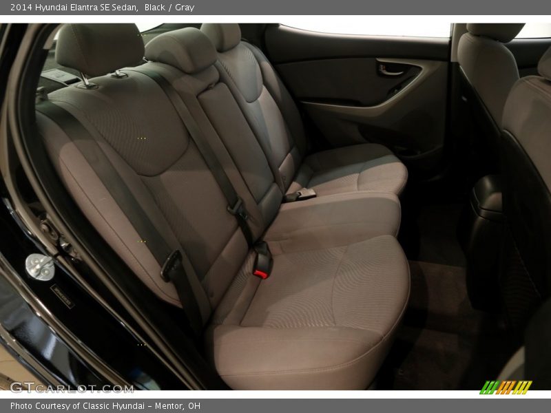 Black / Gray 2014 Hyundai Elantra SE Sedan