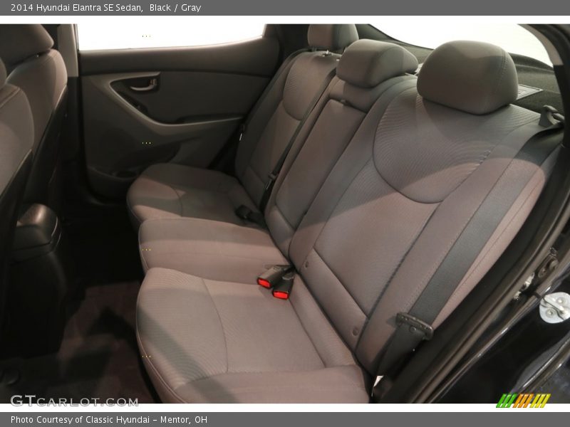 Black / Gray 2014 Hyundai Elantra SE Sedan
