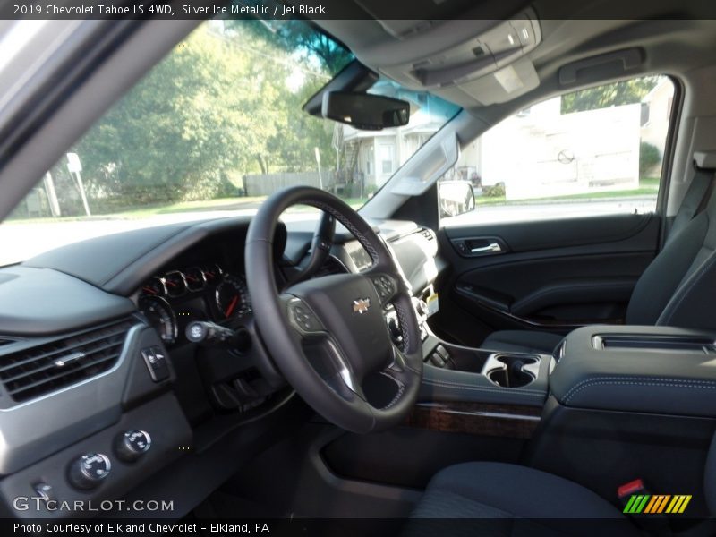 Silver Ice Metallic / Jet Black 2019 Chevrolet Tahoe LS 4WD