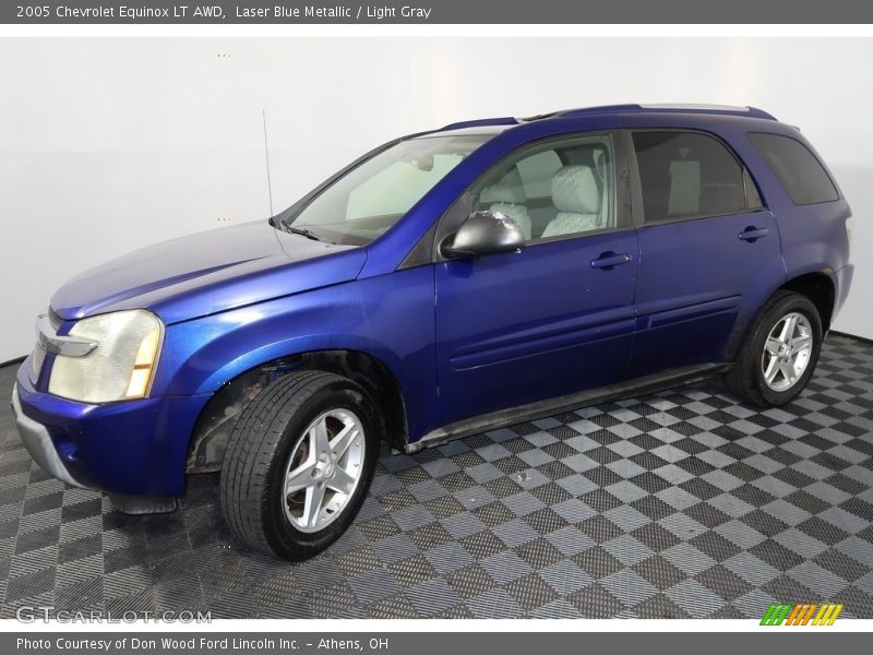 Laser Blue Metallic / Light Gray 2005 Chevrolet Equinox LT AWD