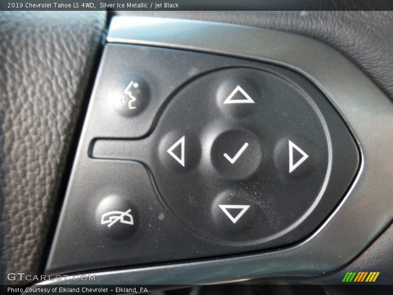 Silver Ice Metallic / Jet Black 2019 Chevrolet Tahoe LS 4WD