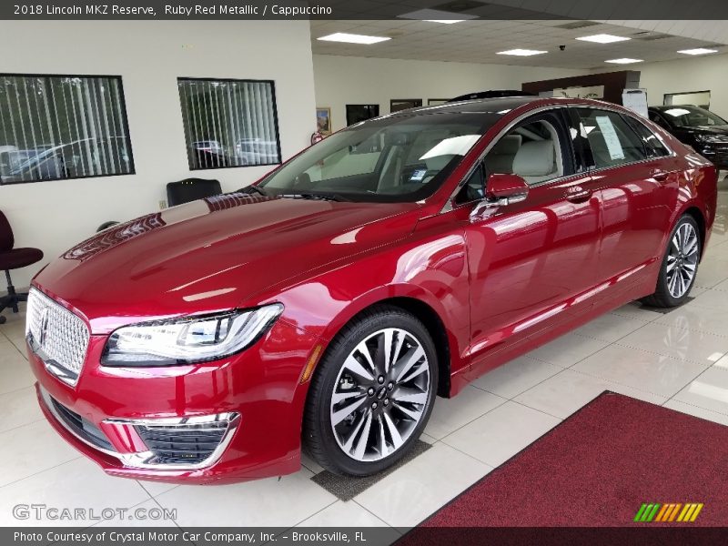 Ruby Red Metallic / Cappuccino 2018 Lincoln MKZ Reserve