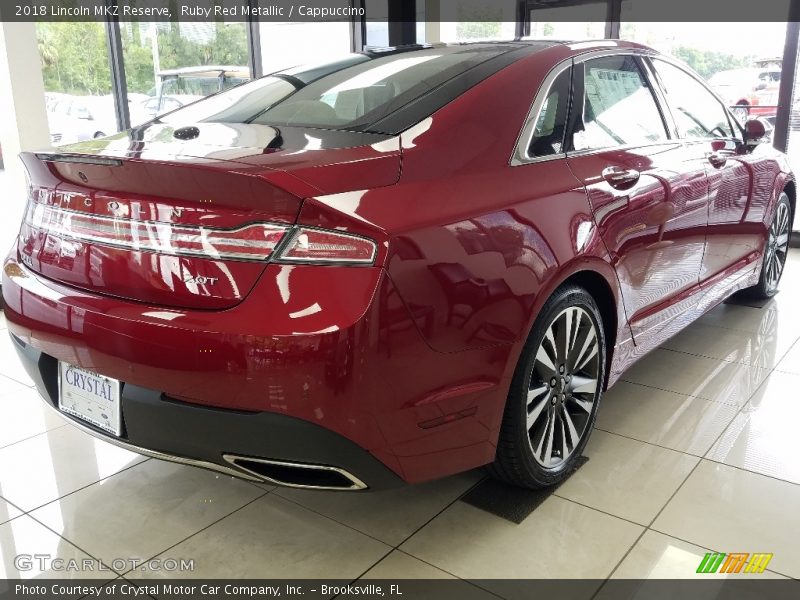 Ruby Red Metallic / Cappuccino 2018 Lincoln MKZ Reserve