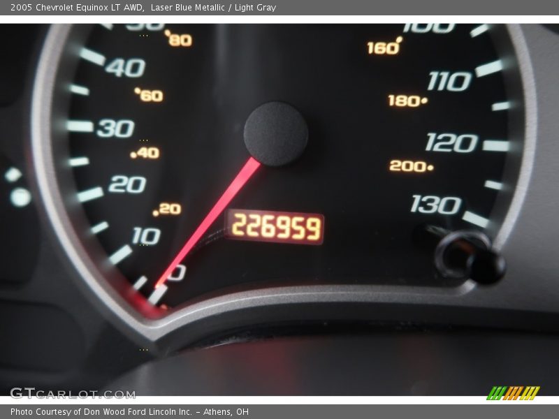 Laser Blue Metallic / Light Gray 2005 Chevrolet Equinox LT AWD