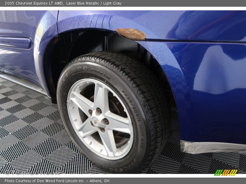 Laser Blue Metallic / Light Gray 2005 Chevrolet Equinox LT AWD