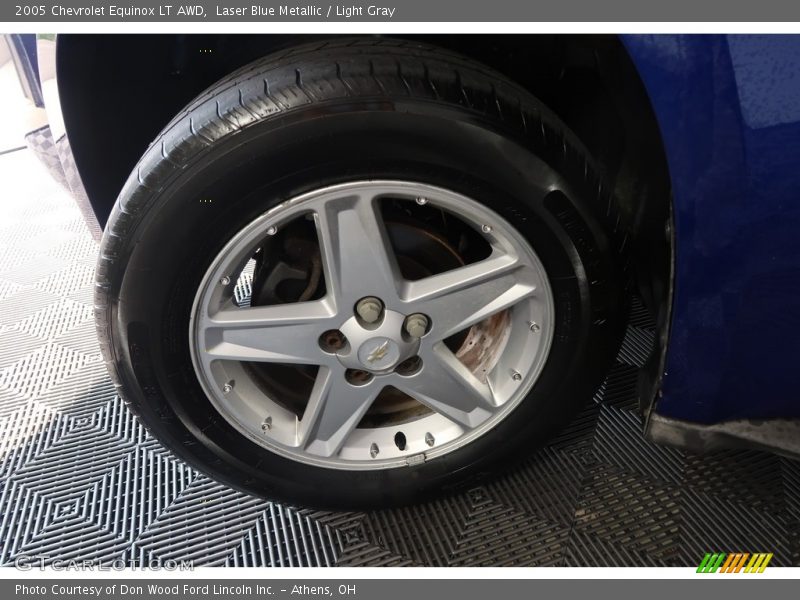 Laser Blue Metallic / Light Gray 2005 Chevrolet Equinox LT AWD