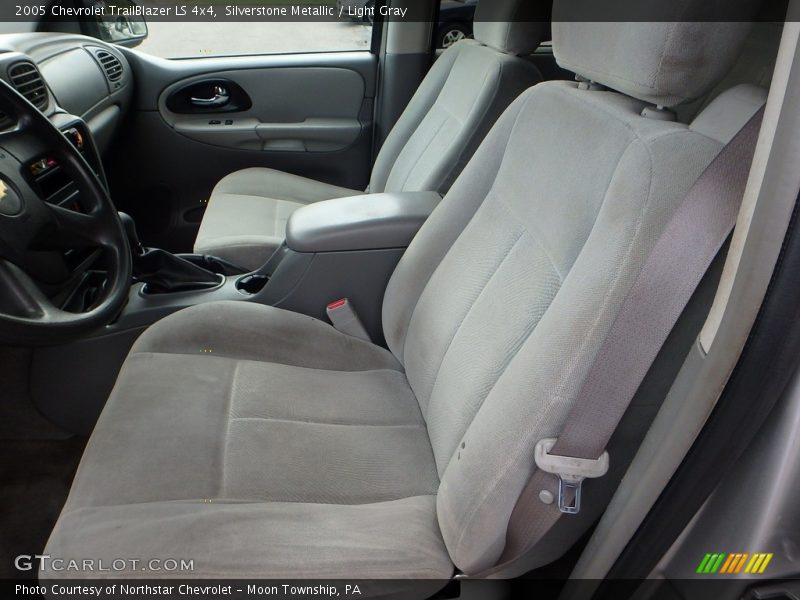 Silverstone Metallic / Light Gray 2005 Chevrolet TrailBlazer LS 4x4