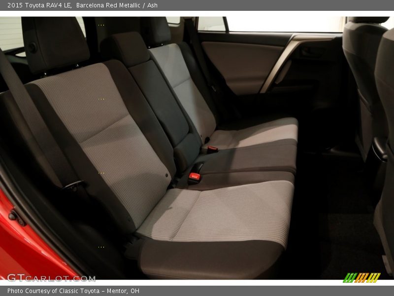 Barcelona Red Metallic / Ash 2015 Toyota RAV4 LE