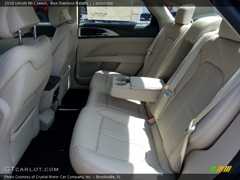 Blue Diamond Metallic / Cappuccino 2018 Lincoln MKZ Select
