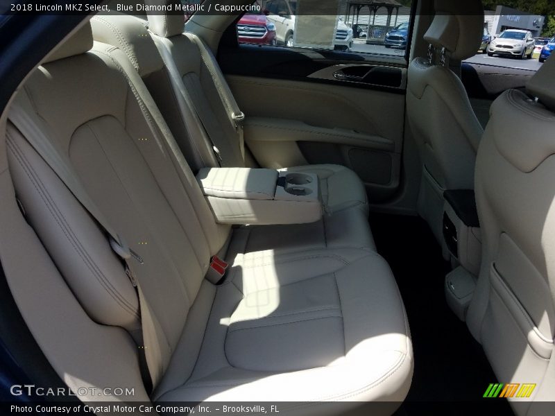 Blue Diamond Metallic / Cappuccino 2018 Lincoln MKZ Select