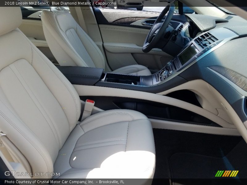 Blue Diamond Metallic / Cappuccino 2018 Lincoln MKZ Select