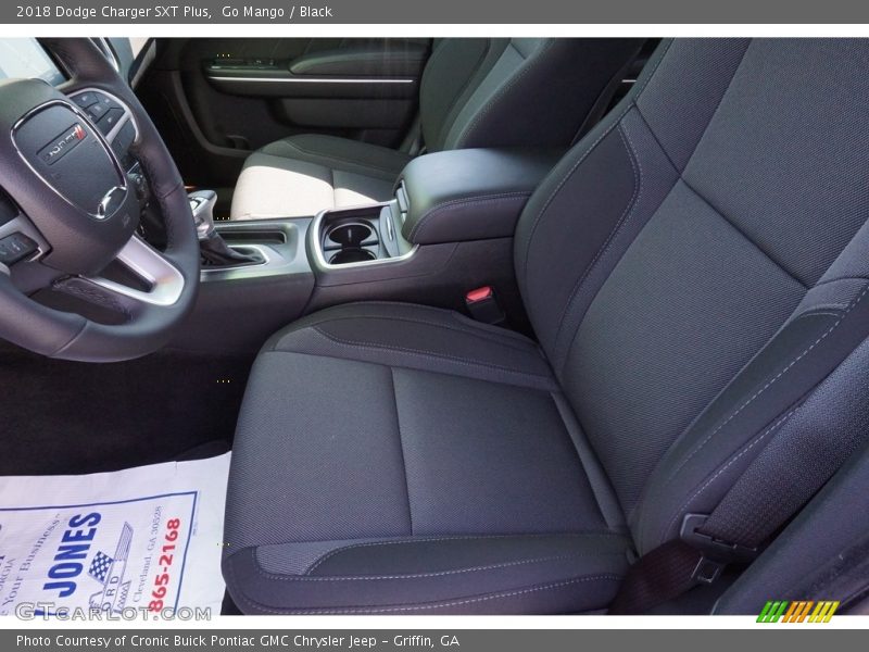 Go Mango / Black 2018 Dodge Charger SXT Plus