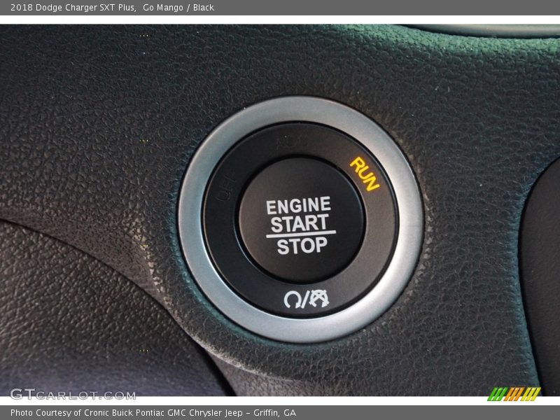 Go Mango / Black 2018 Dodge Charger SXT Plus