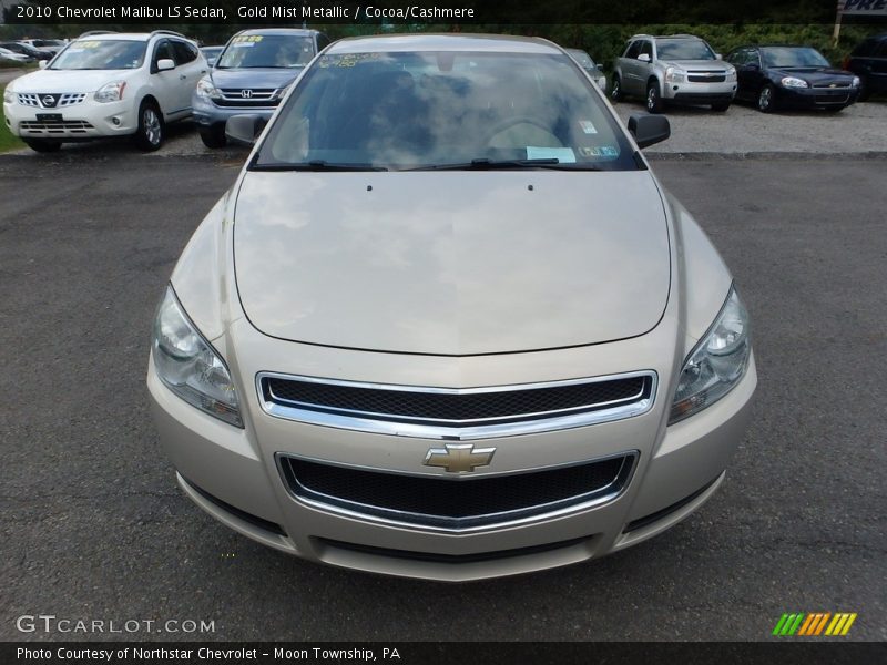 Gold Mist Metallic / Cocoa/Cashmere 2010 Chevrolet Malibu LS Sedan