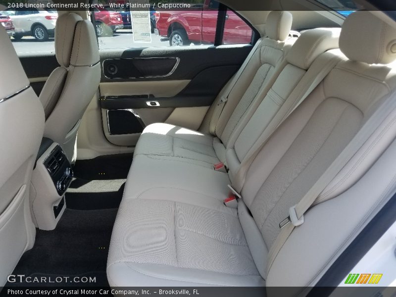 White Platinum / Cappuccino 2018 Lincoln Continental Reserve