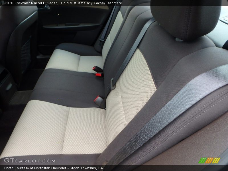 Gold Mist Metallic / Cocoa/Cashmere 2010 Chevrolet Malibu LS Sedan