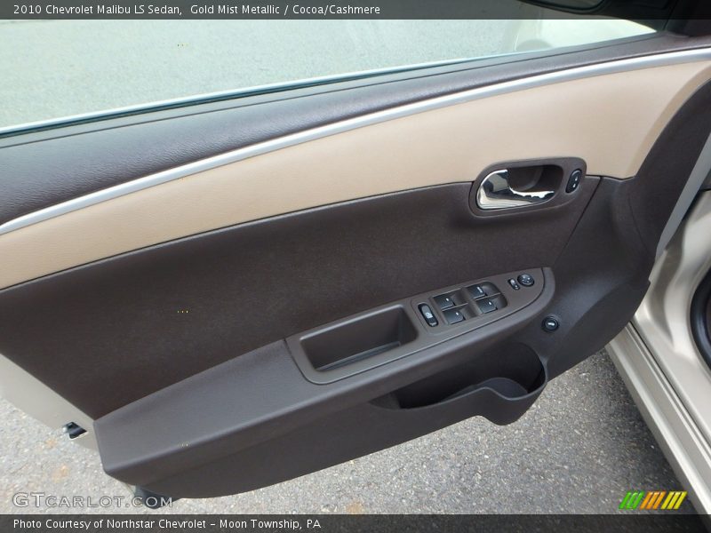 Gold Mist Metallic / Cocoa/Cashmere 2010 Chevrolet Malibu LS Sedan