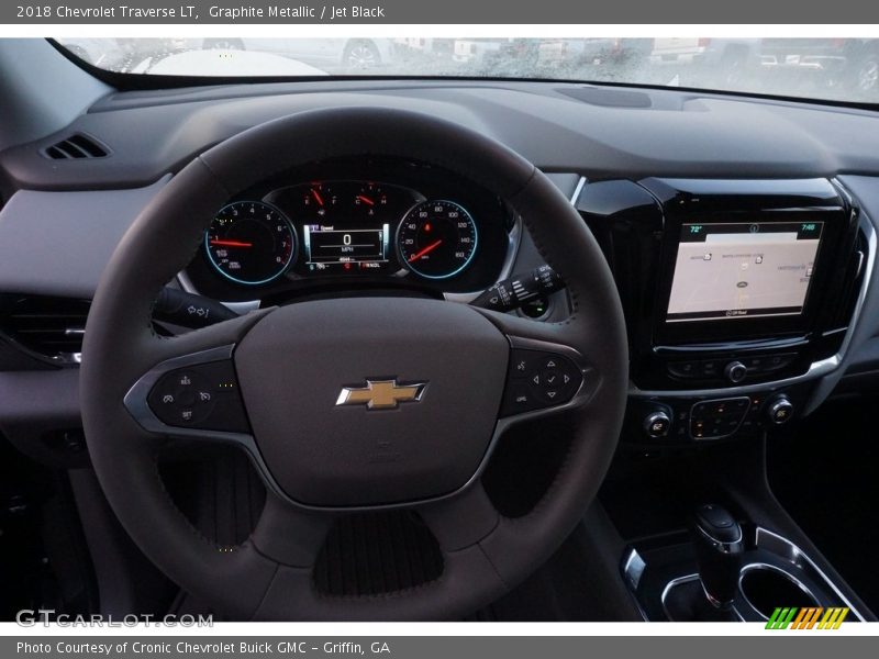 Graphite Metallic / Jet Black 2018 Chevrolet Traverse LT