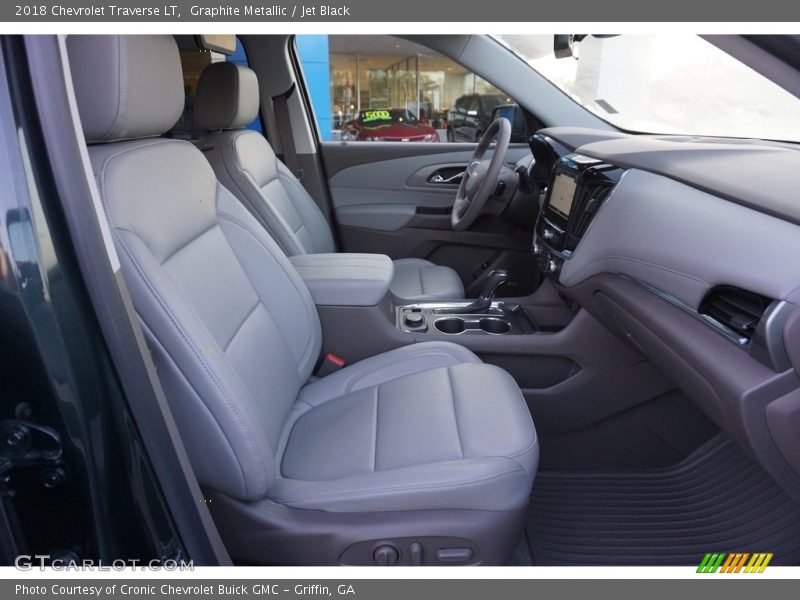 Graphite Metallic / Jet Black 2018 Chevrolet Traverse LT
