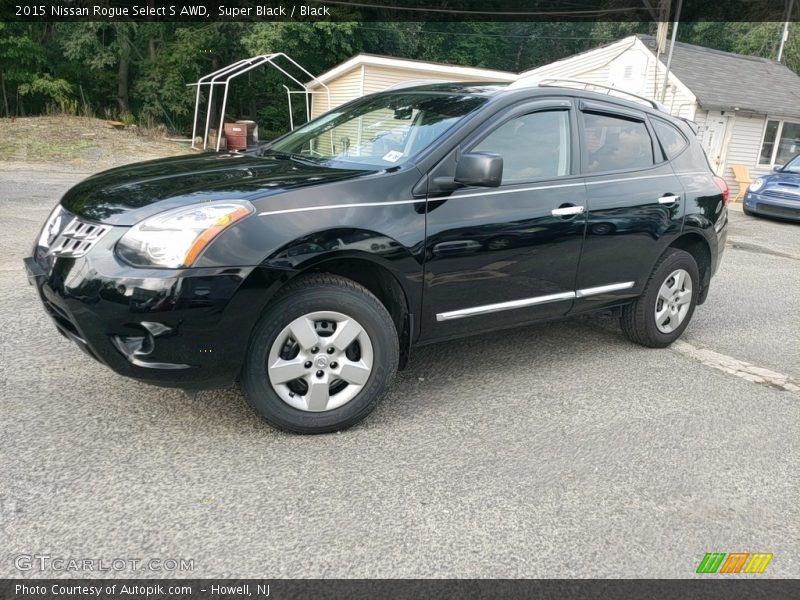 Super Black / Black 2015 Nissan Rogue Select S AWD