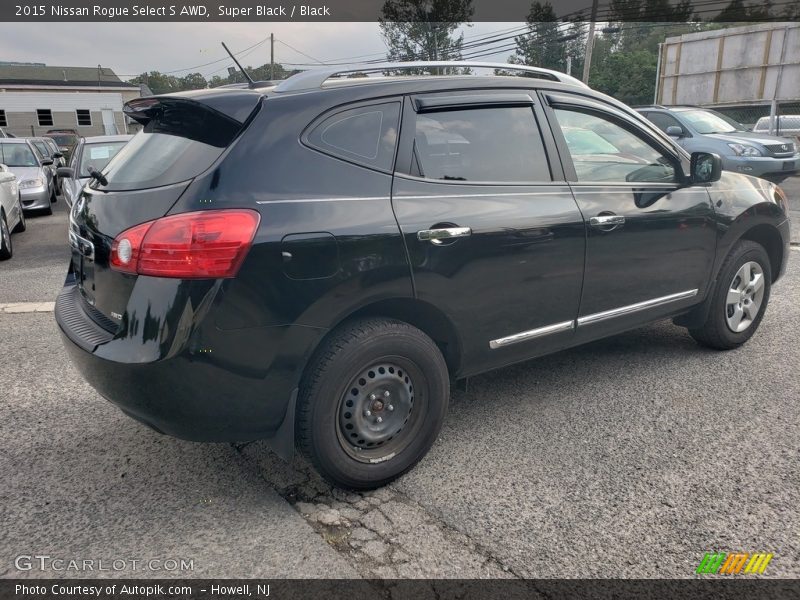 Super Black / Black 2015 Nissan Rogue Select S AWD