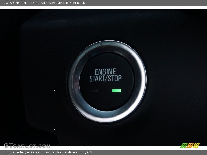 Satin Steel Metallic / Jet Black 2019 GMC Terrain SLT