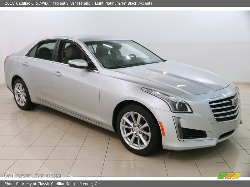 Front 3/4 View of 2018 CTS AWD