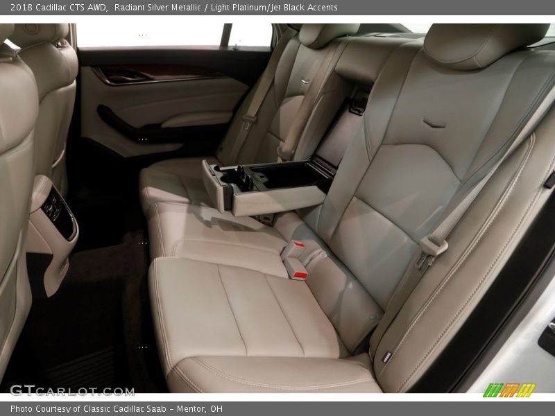 Radiant Silver Metallic / Light Platinum/Jet Black Accents 2018 Cadillac CTS AWD