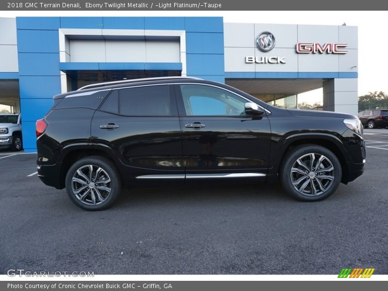 Ebony Twilight Metallic / ­Light Platinum/­Taupe 2018 GMC Terrain Denali