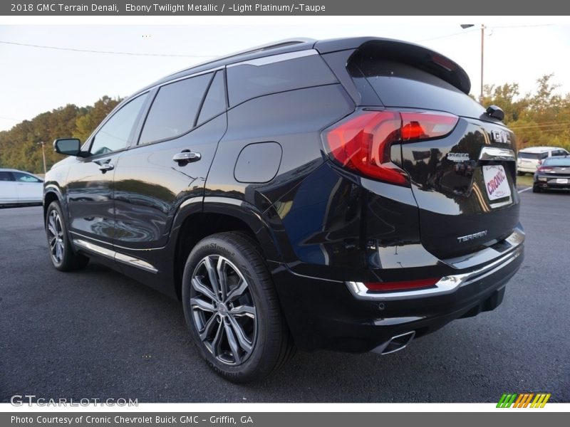 Ebony Twilight Metallic / ­Light Platinum/­Taupe 2018 GMC Terrain Denali