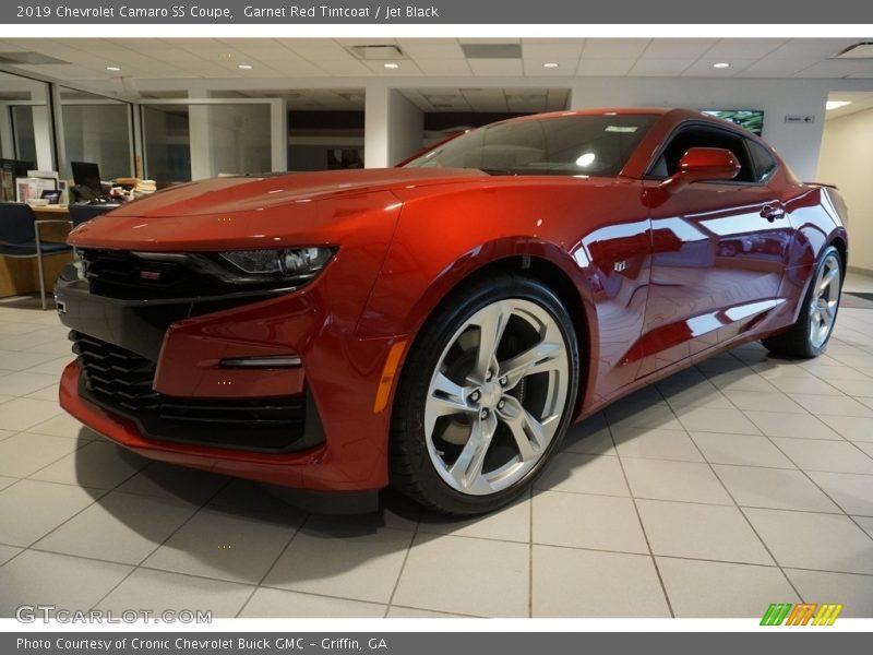 Garnet Red Tintcoat / Jet Black 2019 Chevrolet Camaro SS Coupe