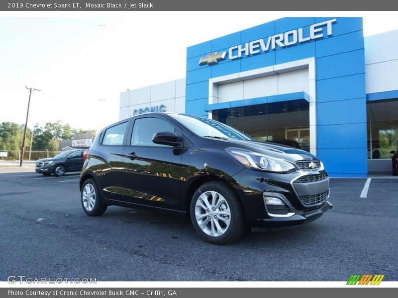 Mosaic Black / Jet Black 2019 Chevrolet Spark LT