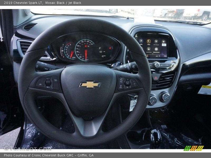 Mosaic Black / Jet Black 2019 Chevrolet Spark LT