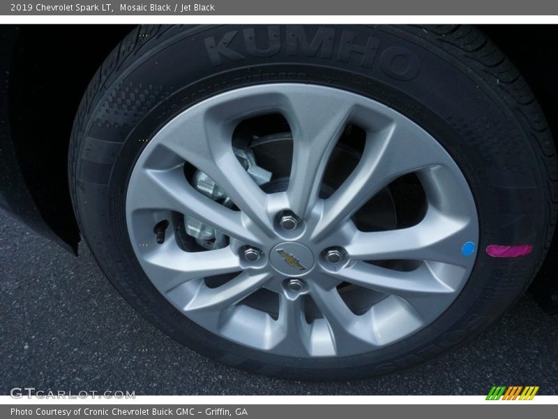Mosaic Black / Jet Black 2019 Chevrolet Spark LT