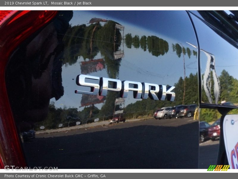 Mosaic Black / Jet Black 2019 Chevrolet Spark LT