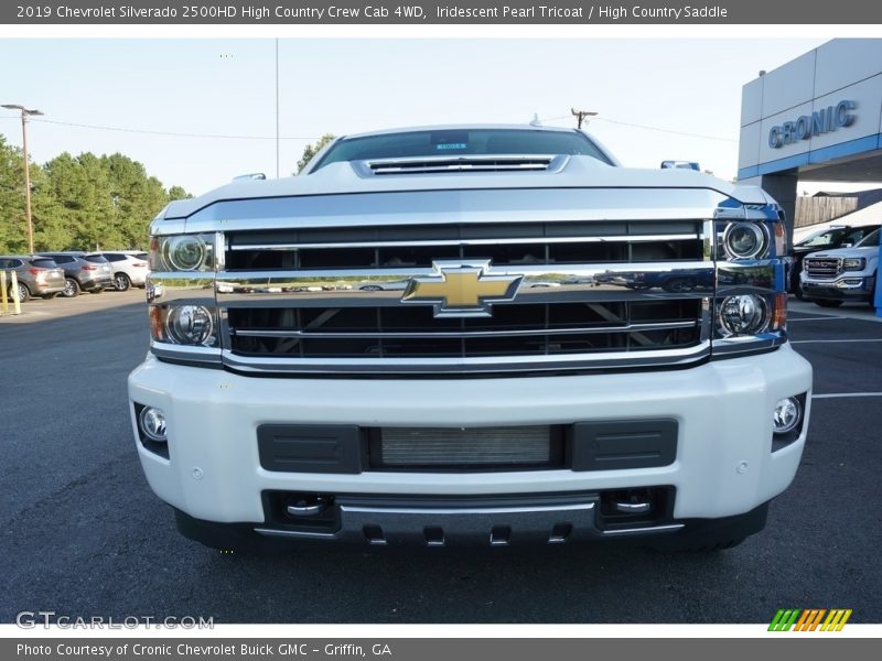 Iridescent Pearl Tricoat / High Country Saddle 2019 Chevrolet Silverado 2500HD High Country Crew Cab 4WD