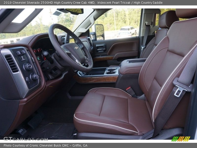 Iridescent Pearl Tricoat / High Country Saddle 2019 Chevrolet Silverado 2500HD High Country Crew Cab 4WD