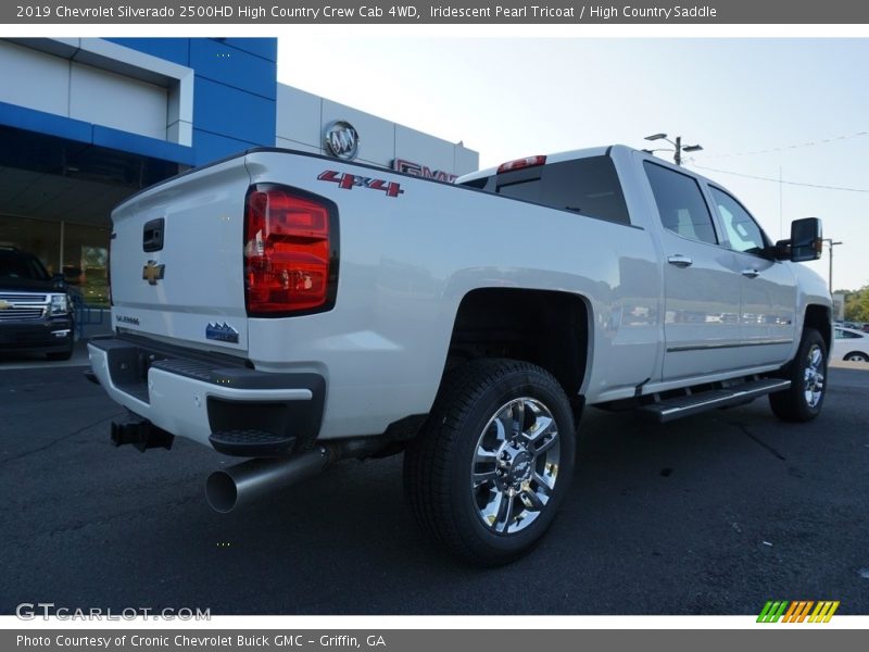 Iridescent Pearl Tricoat / High Country Saddle 2019 Chevrolet Silverado 2500HD High Country Crew Cab 4WD