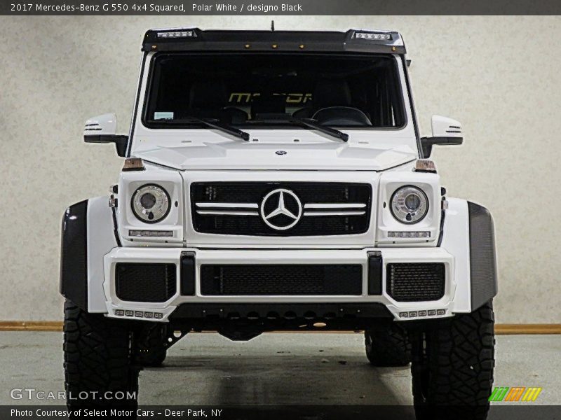 Polar White / designo Black 2017 Mercedes-Benz G 550 4x4 Squared