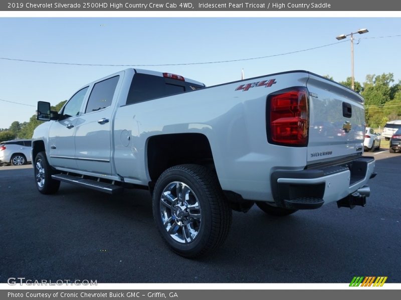 Iridescent Pearl Tricoat / High Country Saddle 2019 Chevrolet Silverado 2500HD High Country Crew Cab 4WD