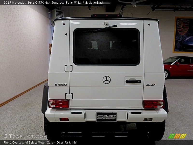 Polar White / designo Black 2017 Mercedes-Benz G 550 4x4 Squared