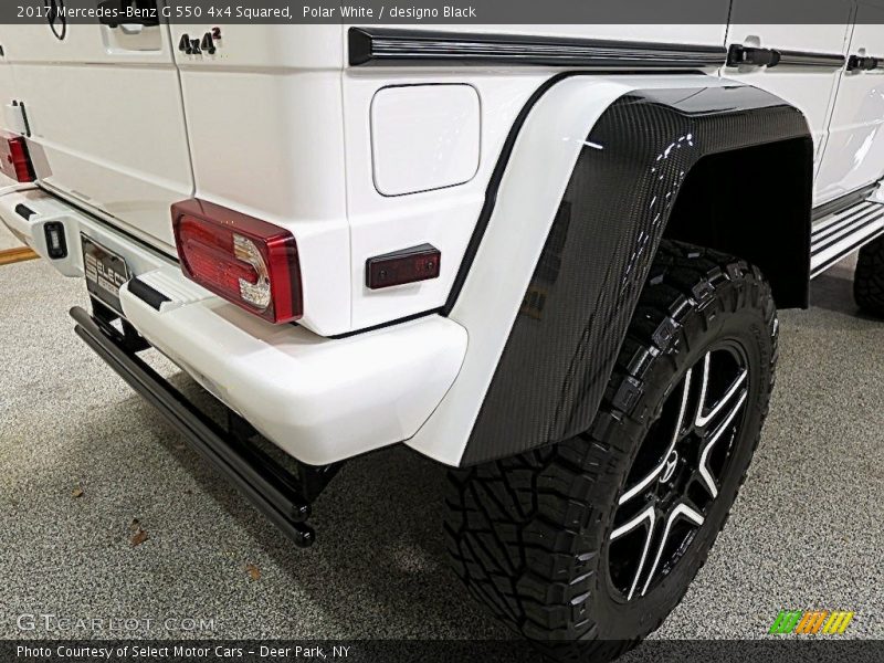 Polar White / designo Black 2017 Mercedes-Benz G 550 4x4 Squared